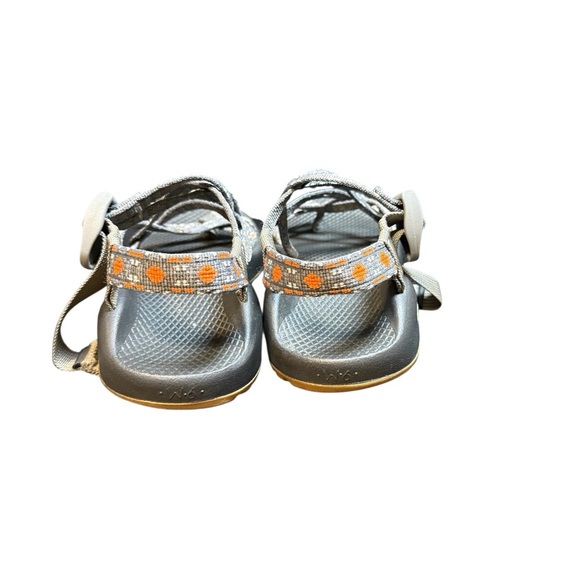 Chacos ZX2 Golden Creed Grey Orange Geometric Sandals Women’s Size 6 Outdoor - Picture 11 of 15